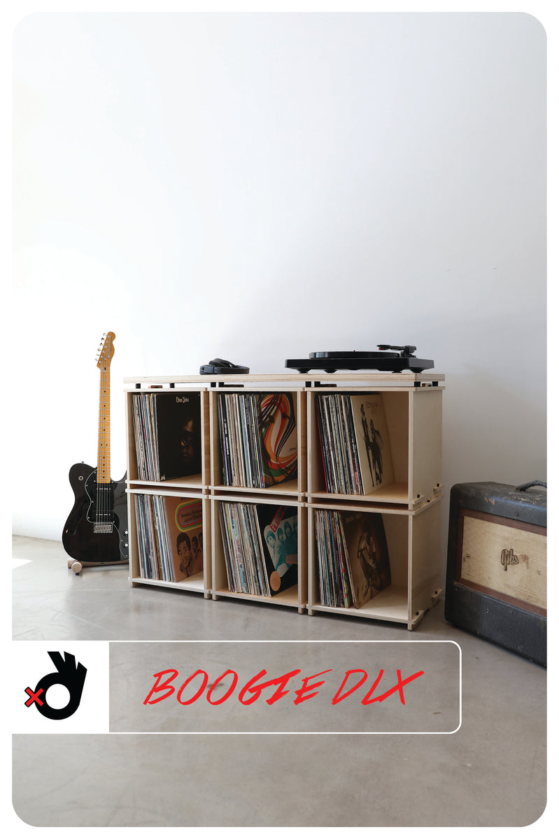 BOOGIE - Modular Vinyl Record Storage Cabinet - 6x6 DSGNS – 6x6