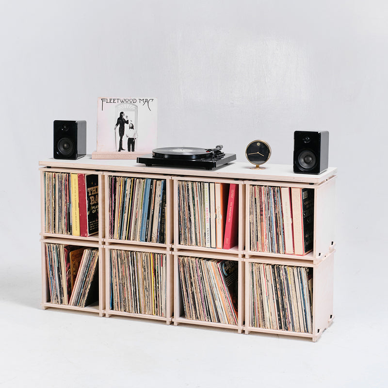HALF STACK - Modular Record Storage Cabinet - 6x6 DSGNS – 6x6