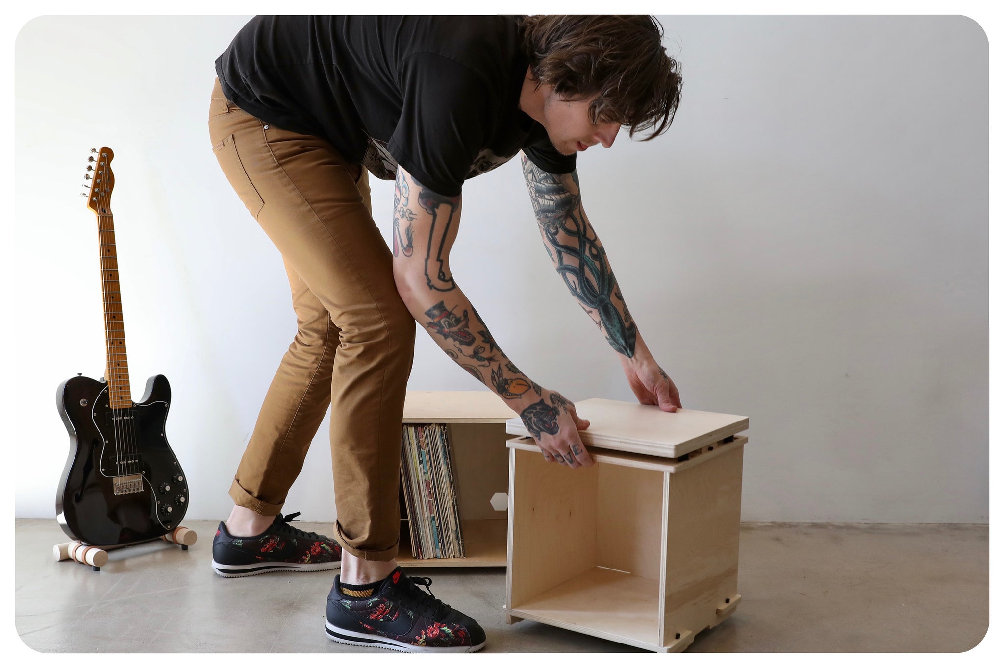 SINGLE modular vinyl storage box - 6x6 DSGNS – 6x6 Design Build